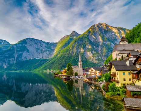 See in Hallstatt in Österreich