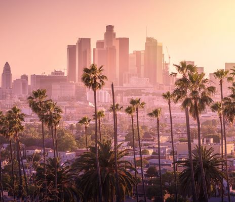 Blick auf Los Angeles