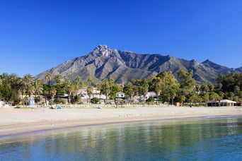 Strand an der Costa del Sol