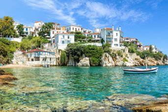 Küste in Skiathos