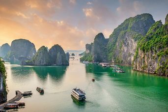 Halong Bucht in Vietnam