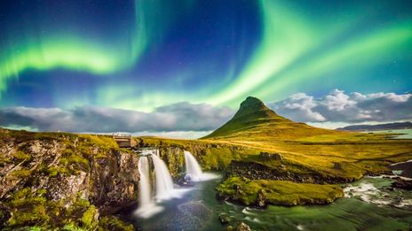 Wasserfall auf Island