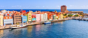 Blick auf Curacao