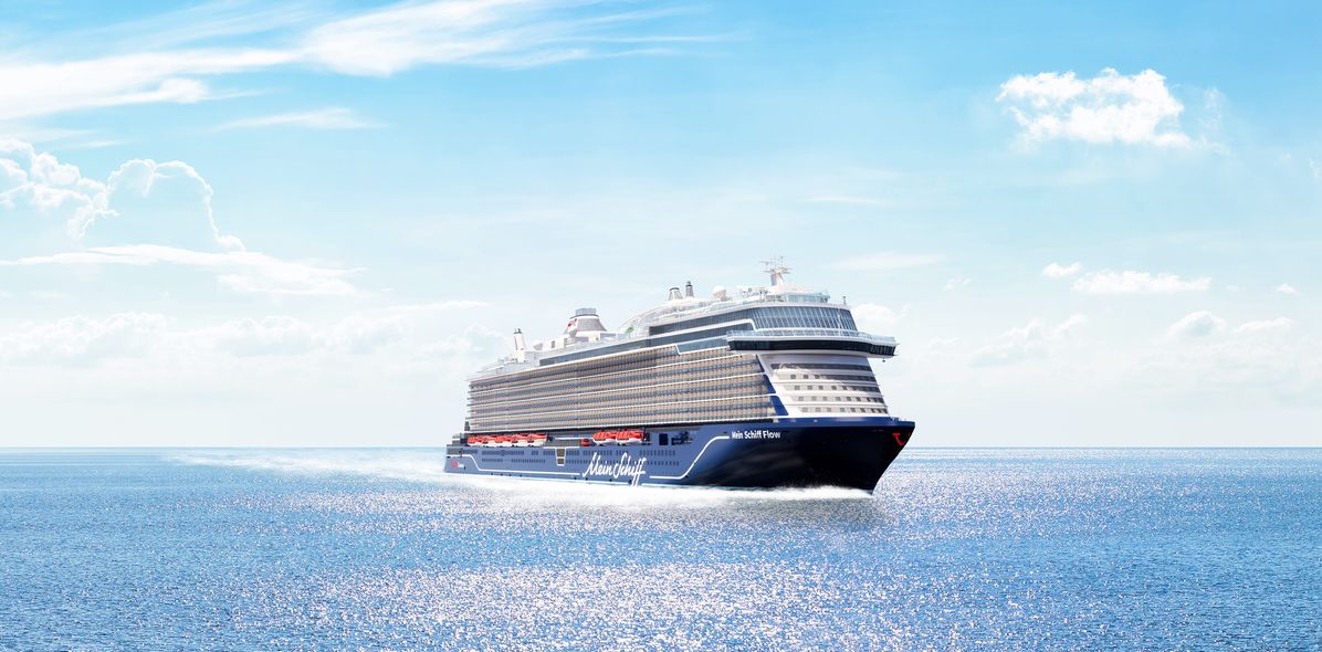 Mein Schiff Flow auf hoher See
