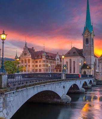 Zürich in der Schweiz