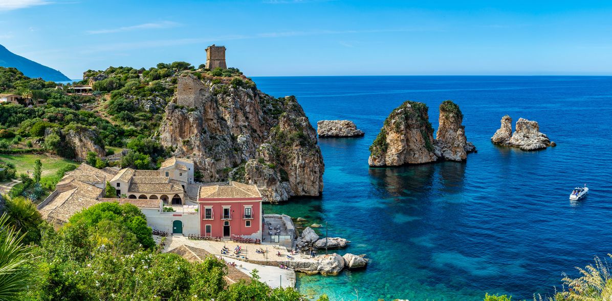 Scopello in Italien