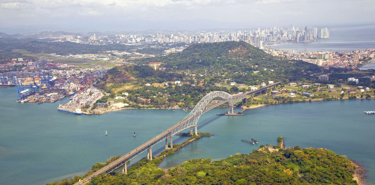 Luftaufnahme von Panama City