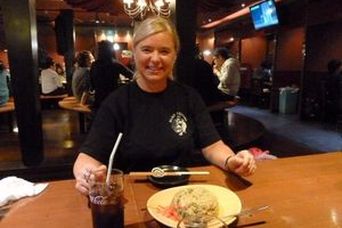 Chronistin Sandra in Costa Rica