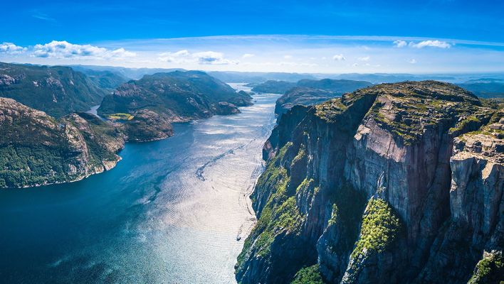 Aussicht auf den Stavanger-Fjord 