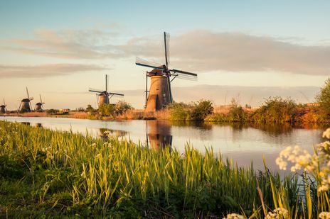 Windmühlen in Kinderdijk