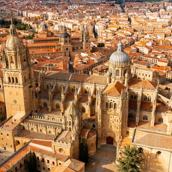 Luftaufnahme von Salamanca