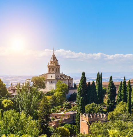 Blick auf Granada