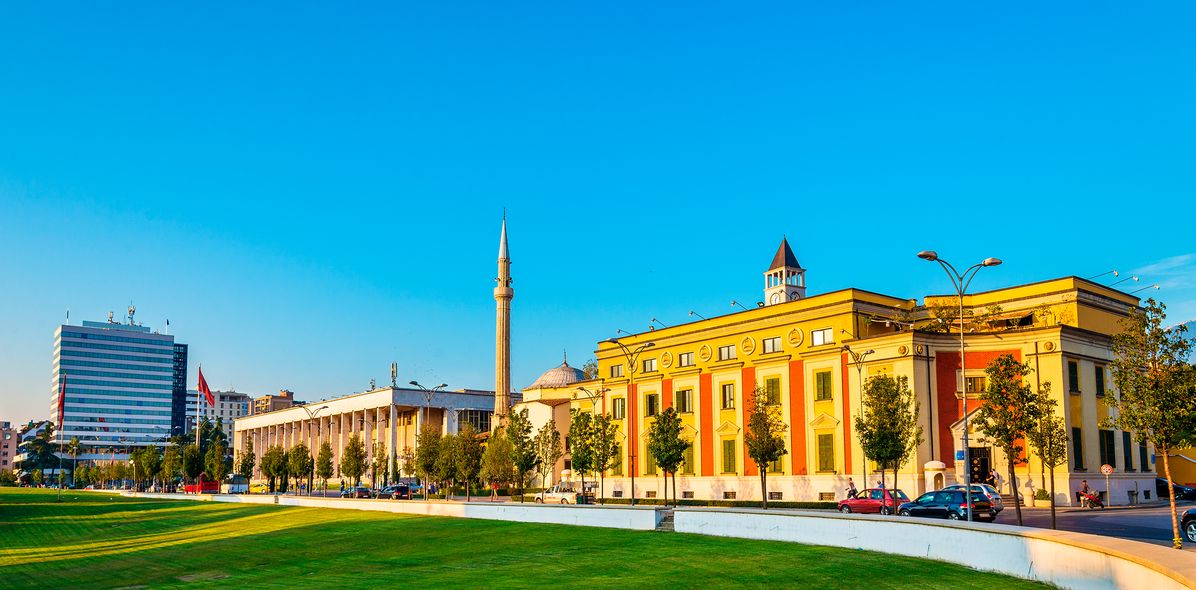 Palast der Kultur in Tirana