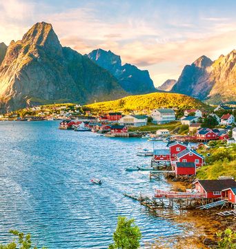 Lofoten auf Norwegen