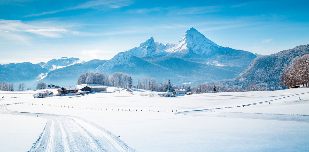 Winterlandschaft im Salzburger Land