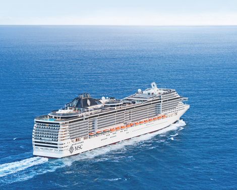 Kreuzfahrt mit MSC Preziosa ab/an Hamburg