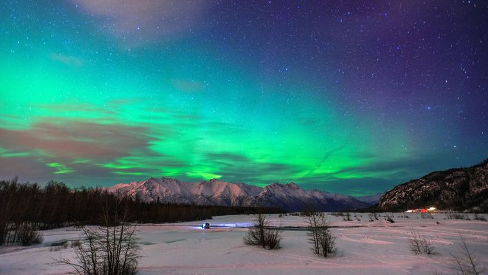 Nordlichter in Alaska