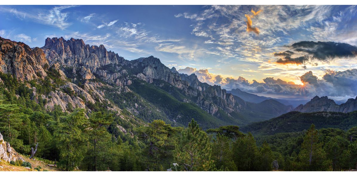 Bavella Berge auf Korsika