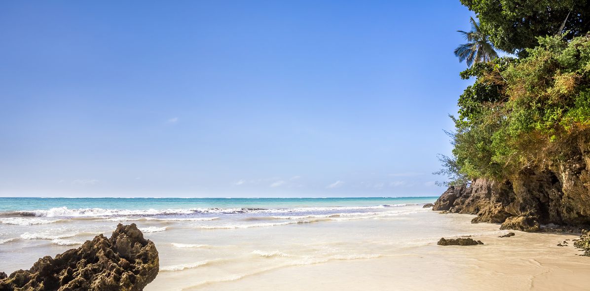 Diani Beach in Kenia