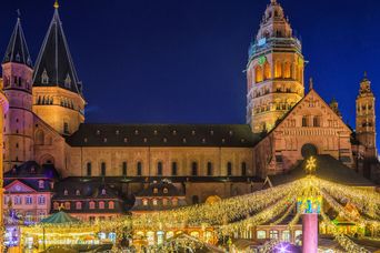 Weihnachtsmarkt am Mainzer Dom