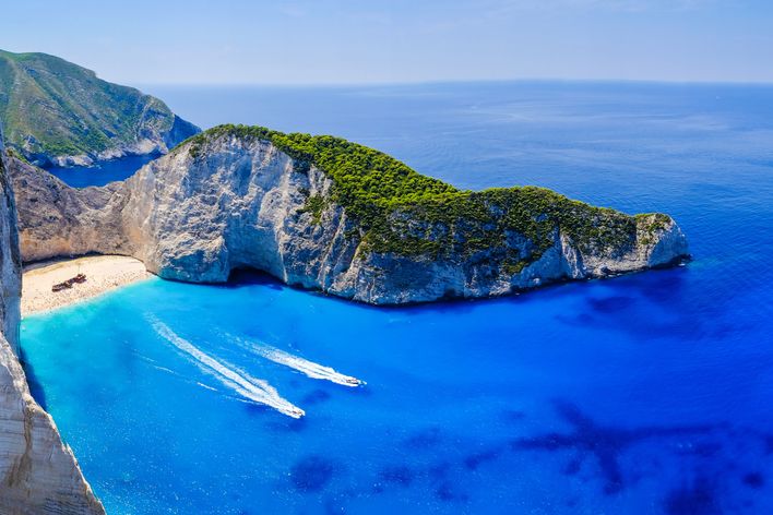 Navagio-Bucht auf Zakynthos