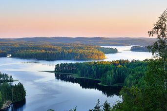 Saimaa Seengebiet Landschaft