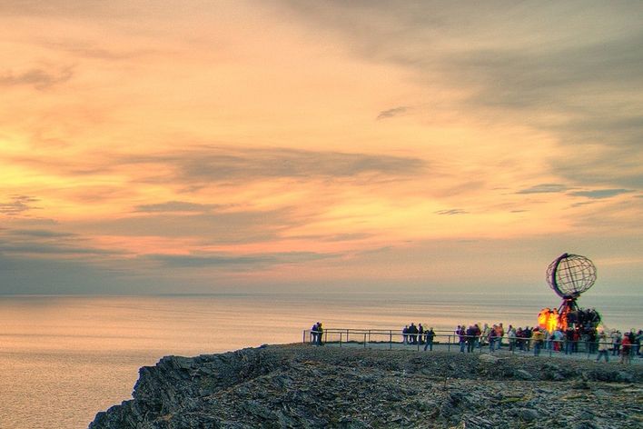 Ausblick auf das Nordkap