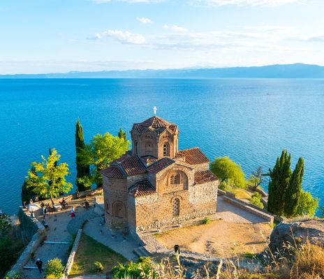 Ohridsee in Nordmazedonien