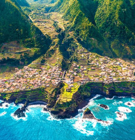 Küstenabschnitt auf Madeira