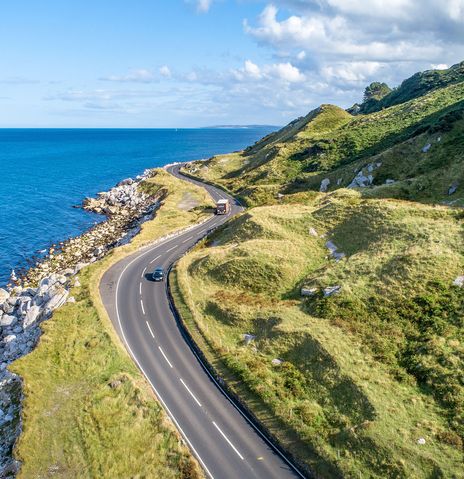 Autos fahren in Irland