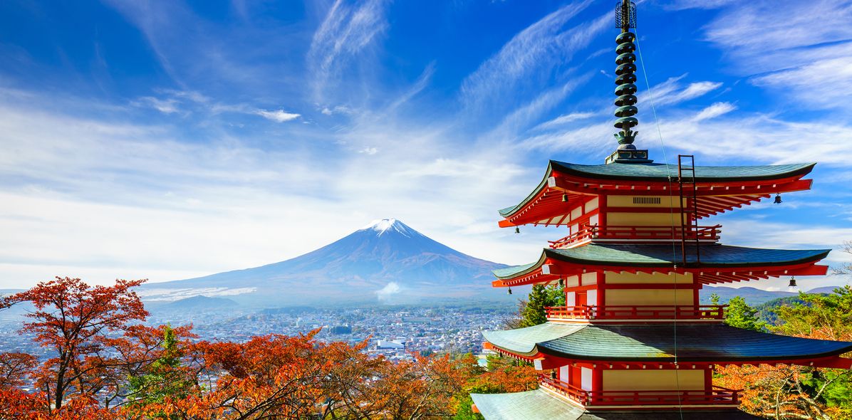 Mount Fuji in Japan
