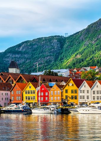 Bergen in Norwegen