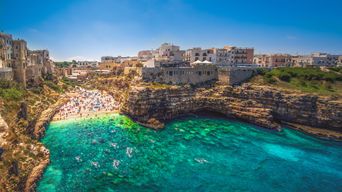 Polignano a mare stadt Italien