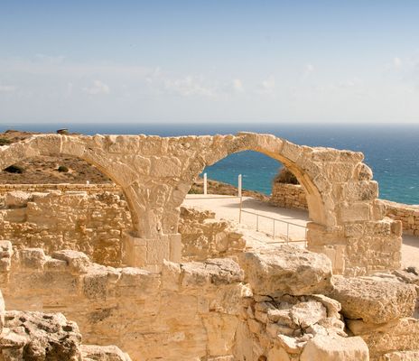 Ruinen in Limassol auf Zypern