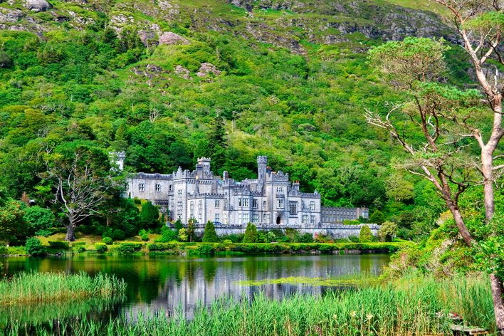 Kylemore Abbey in Irland
