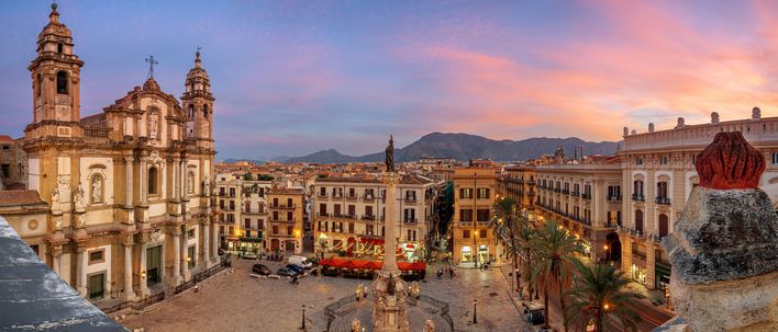 Palermo in Sizilien, Italien