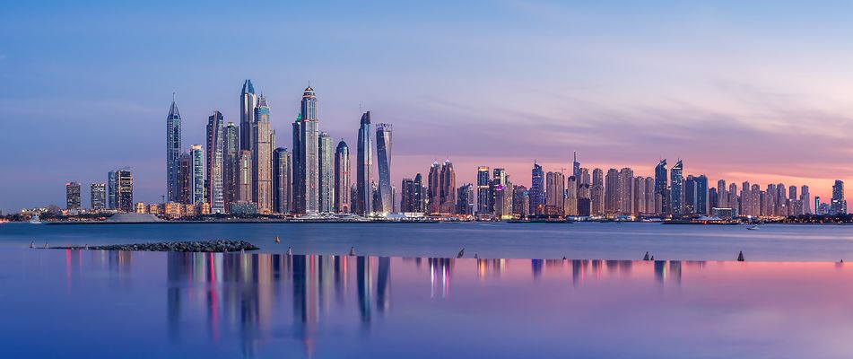 Skyline von Dubai