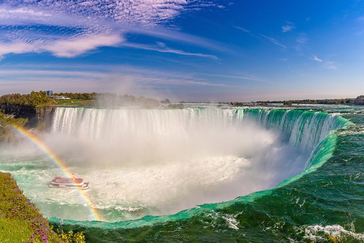 Die Niagarafälle in Ontario, Kanada