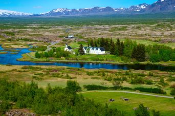 Thingvellir-Nationalpark in Island