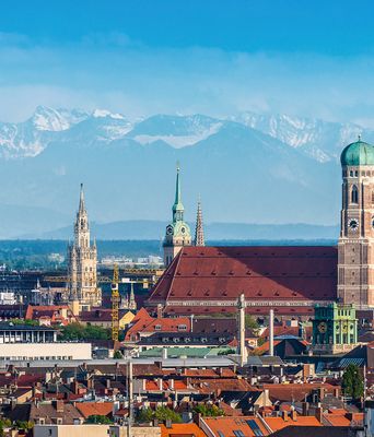 Ausblick auf München