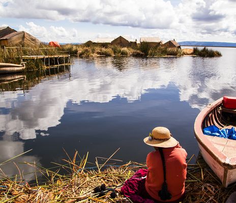 Titicacasee in Peru