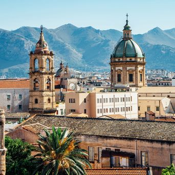 Blick auf Palermo