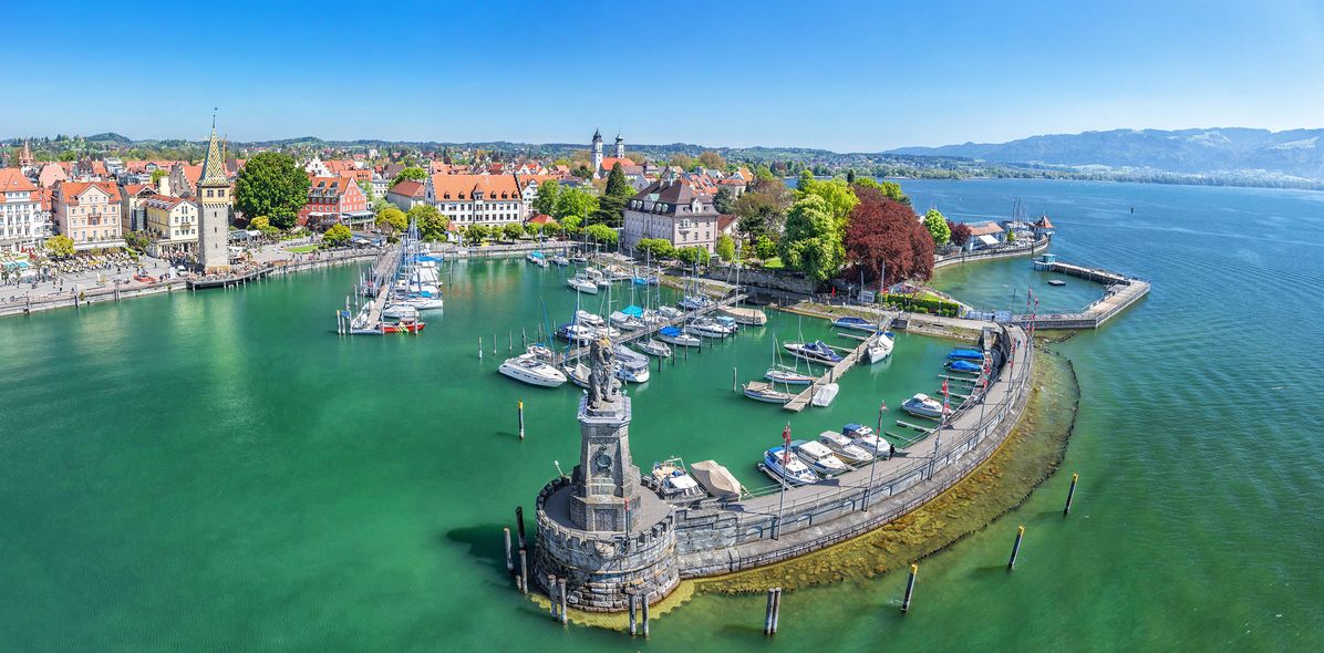 Haufen von Lindau am Bodensee