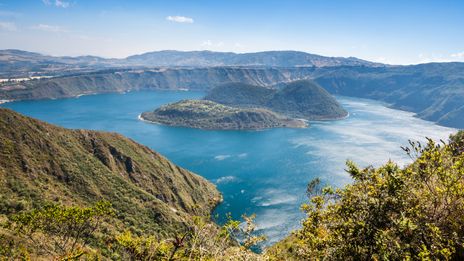 Landschaft in Ecuador