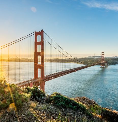 Golden Gate Bridge in den USA