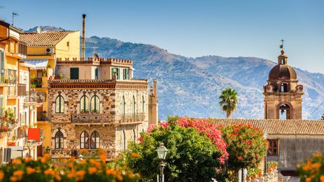 Dächer von Taormina