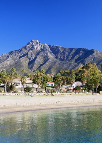 Strand an der Costa del Sol