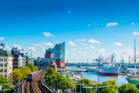 Hamburg am Hafen