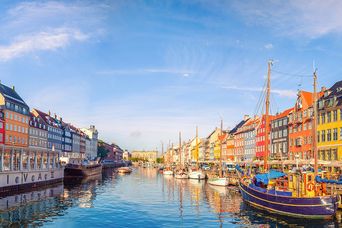 Hafen in Kopenhagen - Dänemark 