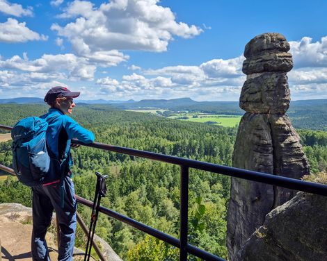 Auf dem Malerweg zwischen Felsengiganten und Traumpfaden